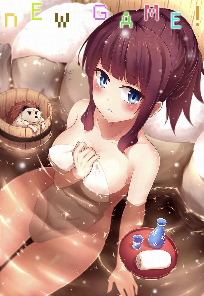 【NEW GAME!】 Cute erotica image summary that pulls out in Takimoto Himi's Eschi 4