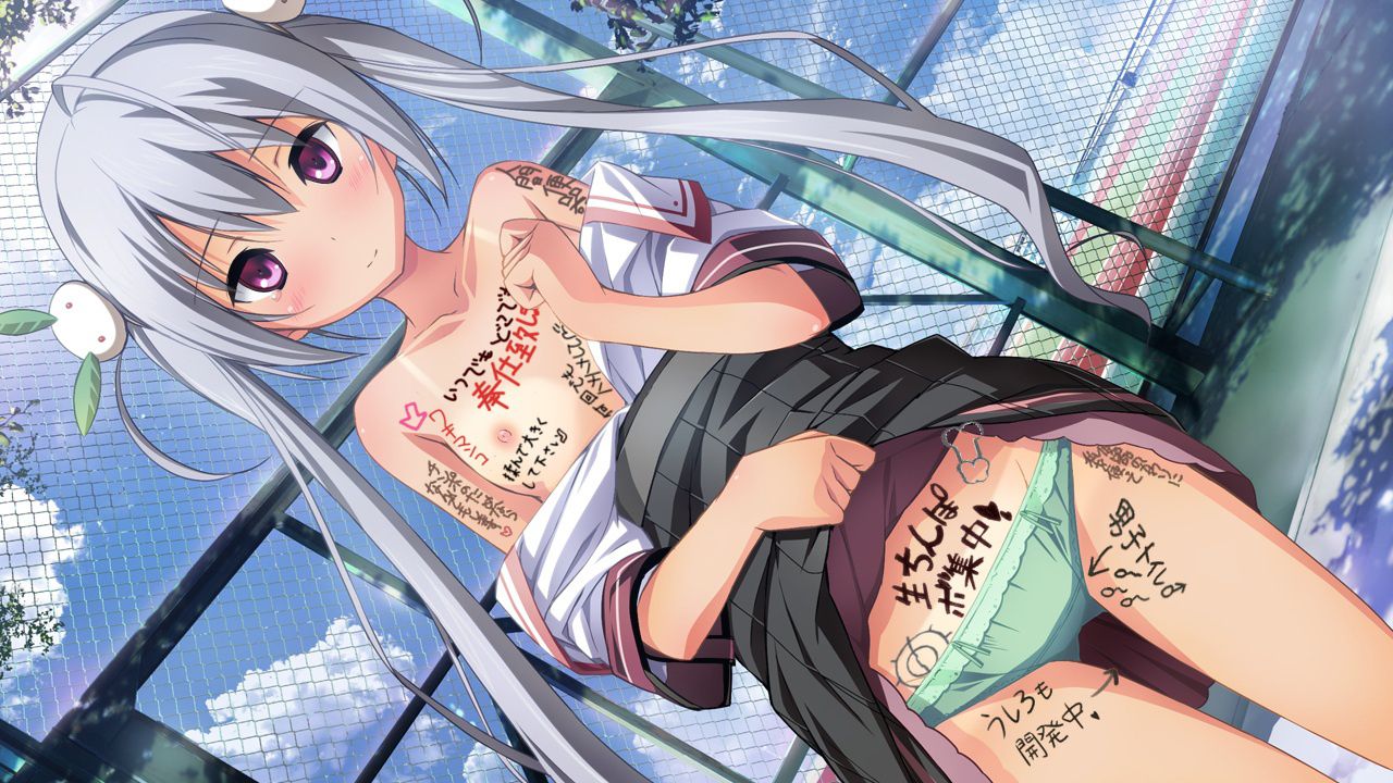 【Raku-raku】Anime Heroines Who Have Been Nasty And Cute Graffiti Part 26 23