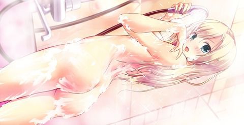Erotic image of a girl taking a bath where you can legally see naked [50 pieces] 20