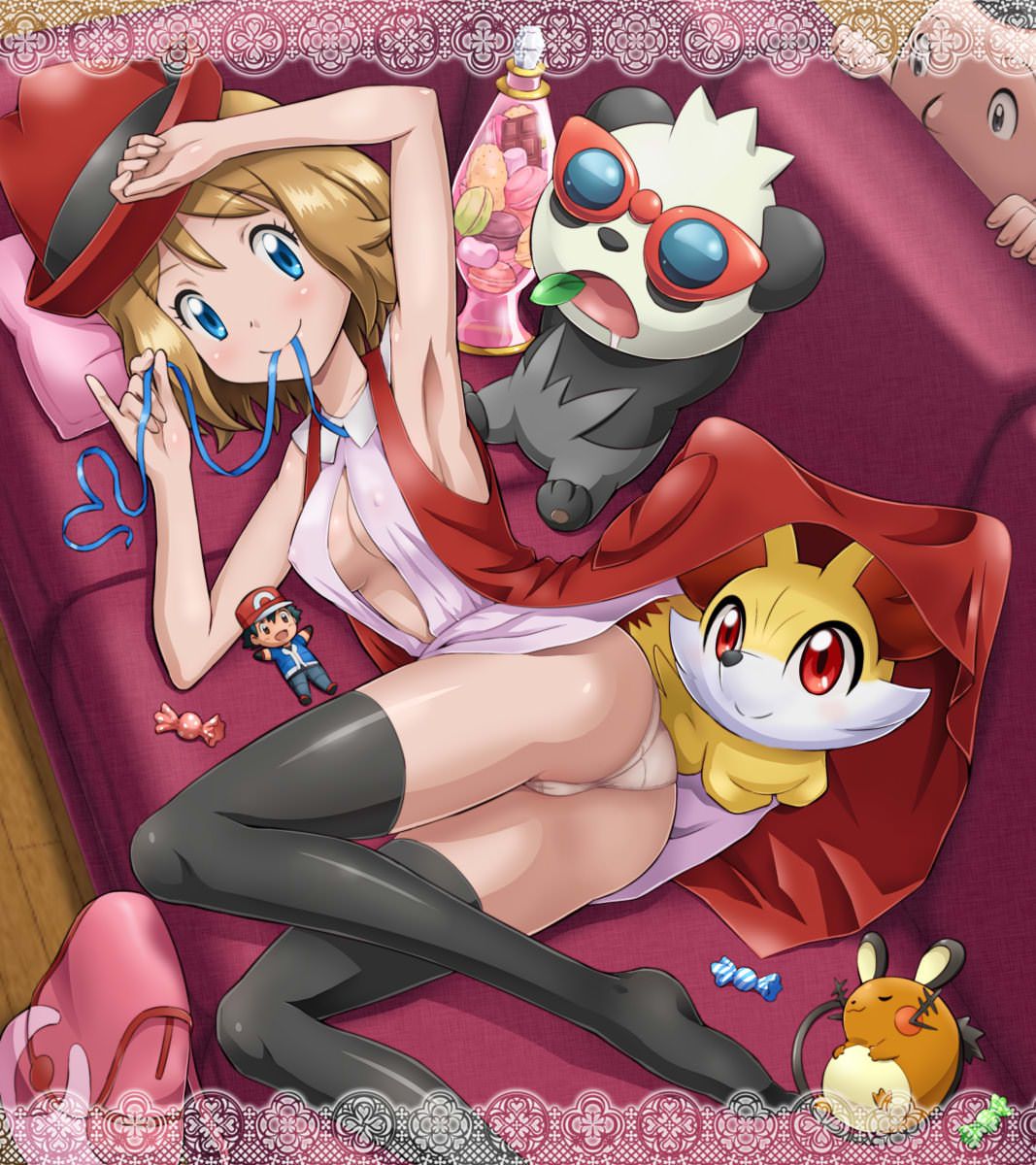 [Pocket Monster Erotic Image] Here is a secret room for those who want to see Serena's face! 14