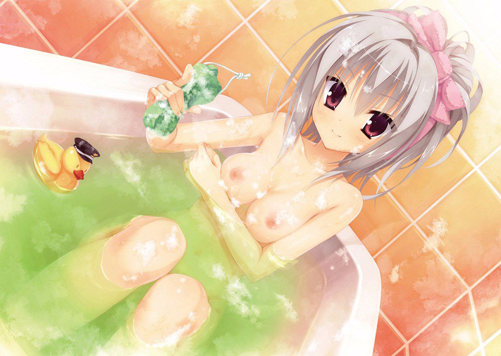 Secondary erotic girls who do echiechi in the bath 8