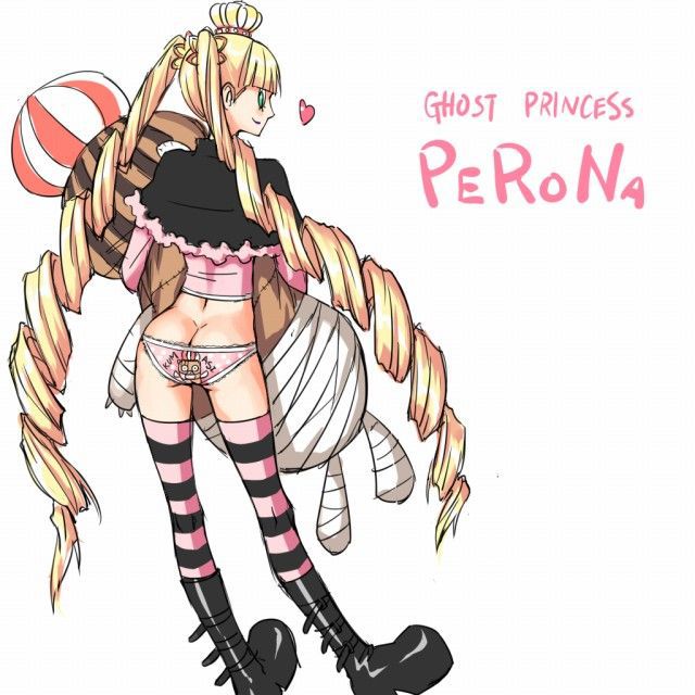 Erotic image One piece Perona and A secondary erotic image that makes you want to do H like a cartoon 12