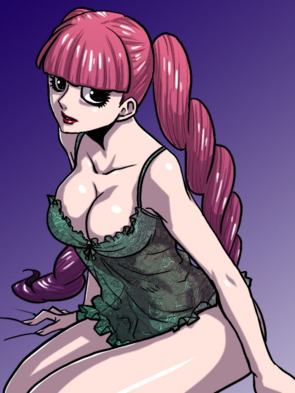 Erotic image One piece Perona and A secondary erotic image that makes you want to do H like a cartoon 18