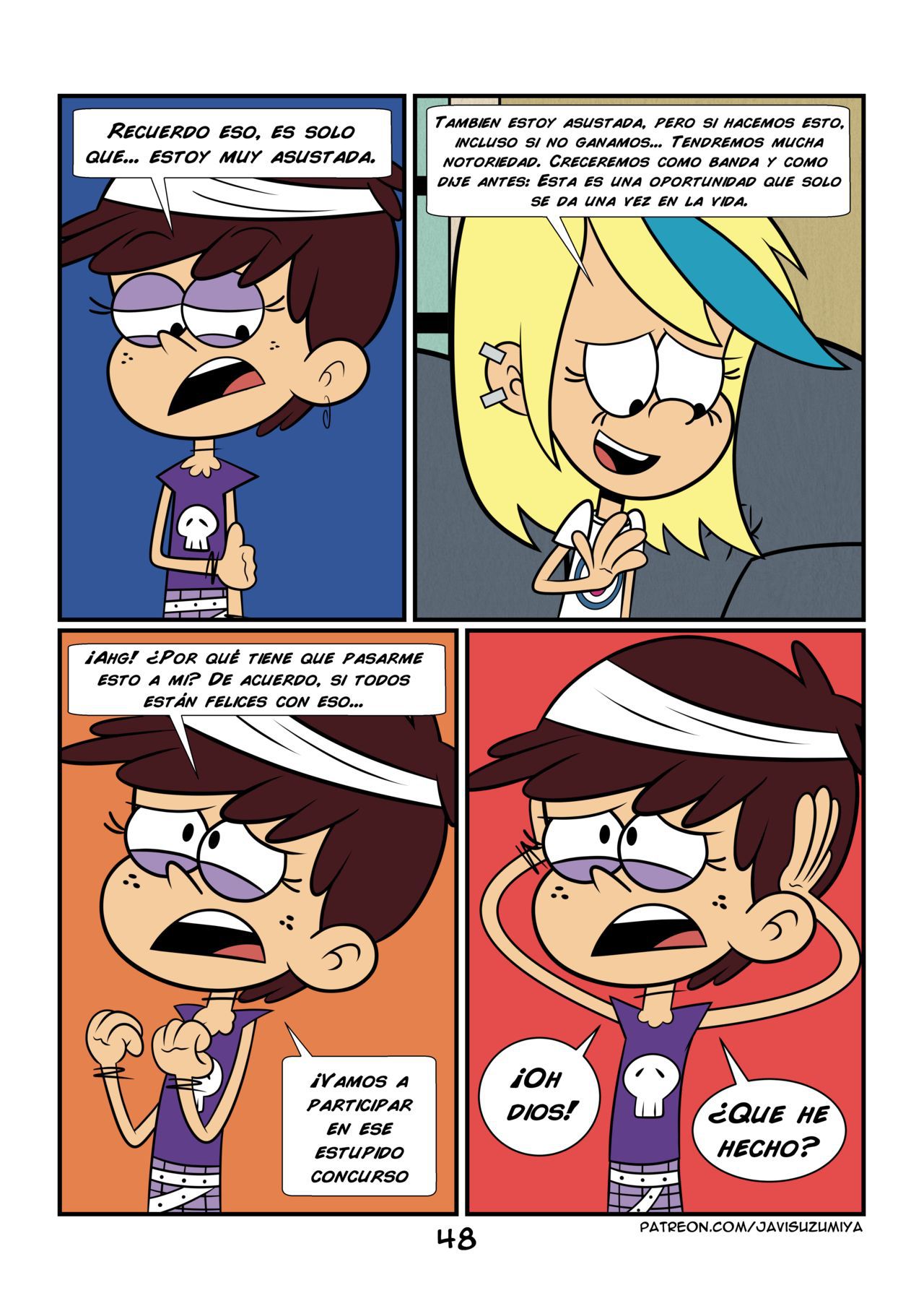 [JaviSuzumiya] It's (Not) Your Fault (The Loud House) [Español] [Ongoing] 55