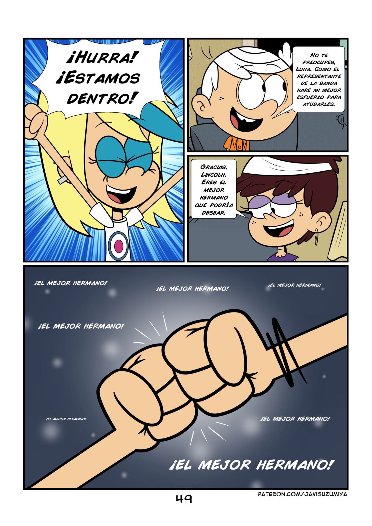 [JaviSuzumiya] It's (Not) Your Fault (The Loud House) [Español] [Ongoing] 56