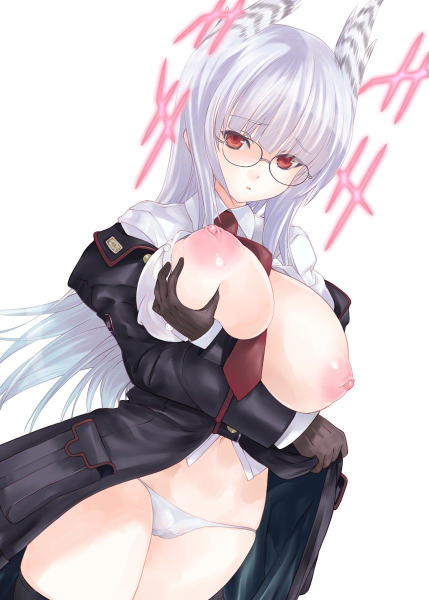 Secondary erotic erotic erotic image of a real lewd glasses girl who looks serious is here 25