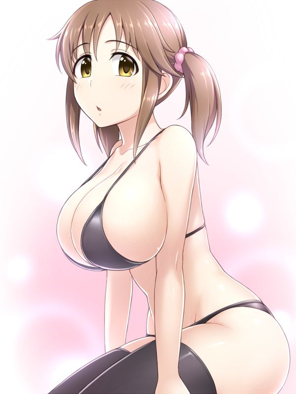 Erotic images of girls with horizontal breasts who want to want to tsuntsun [50 pieces] 33