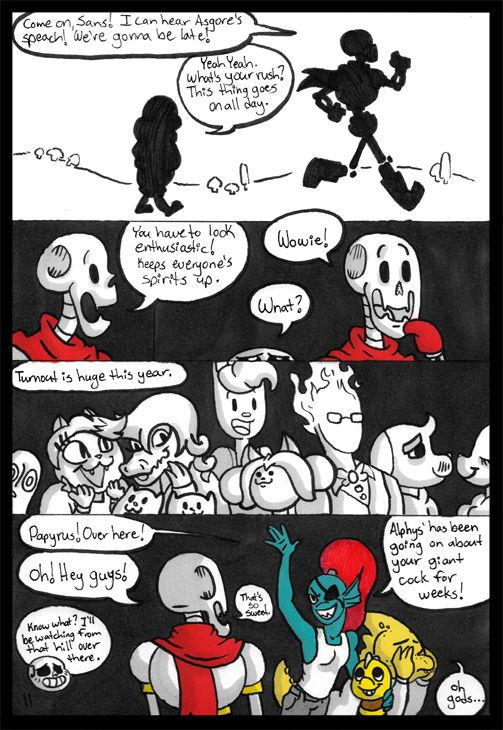 [L.A. Peach] The Ceremony (Undertale) [Ongoing] 12