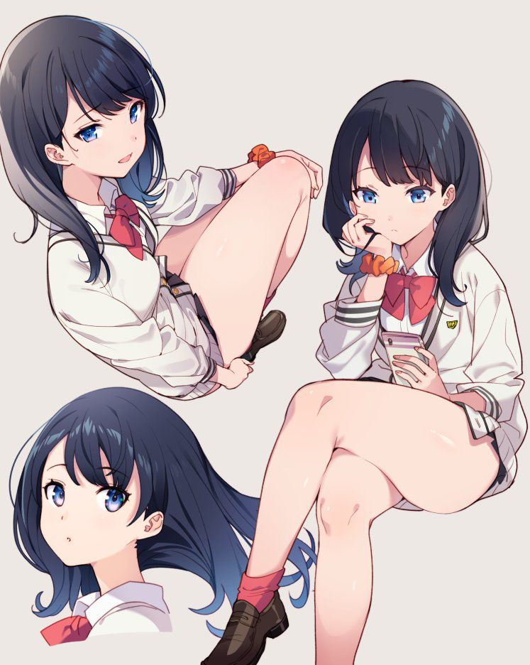 【Secondary erotic】Erotic image of a girl with a thick thigh [50 pieces] 46