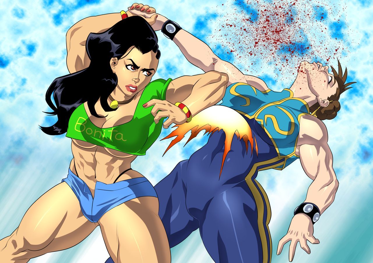 [VanBrand] Laura Matsuda Story Outfit vs Chun-Li Alpha (Street Fighter V) 1