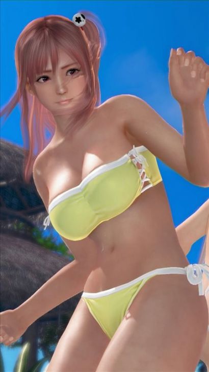 Erotic image of a desperate sexy pose! [Dead or Alive] 2