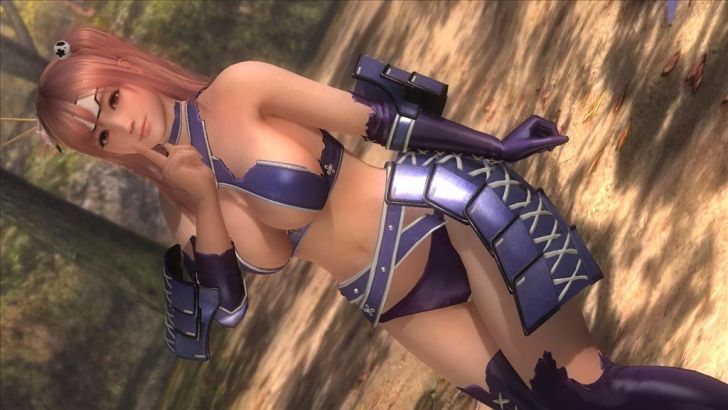 Erotic image of a desperate sexy pose! [Dead or Alive] 24