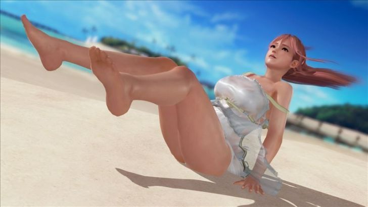 Erotic image of a desperate sexy pose! [Dead or Alive] 7