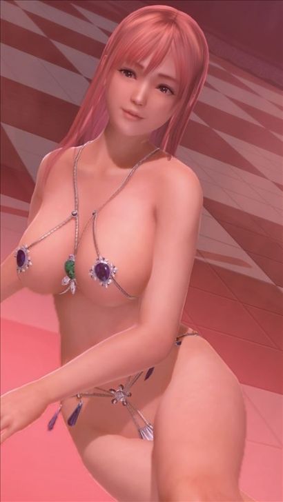 Erotic image of a desperate sexy pose! [Dead or Alive] 9