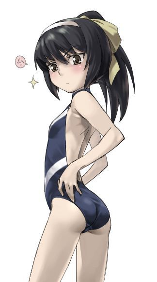 Erotic image of asako Izumi's desperate sexy pose! [Girls &amp; Panzer] 19