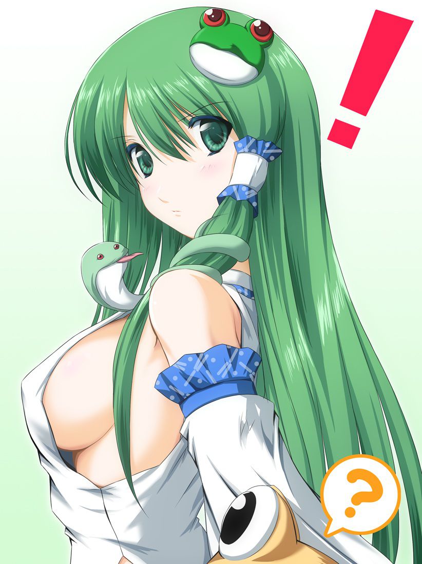 [Touhou Project] erotic image that seems to have the benefit of the present person Kamitofutani Sanae! Part 9 25