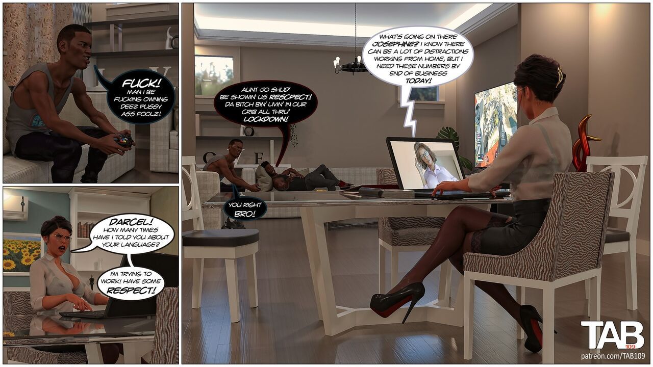 [Tab109] [3D] Working From Home 1