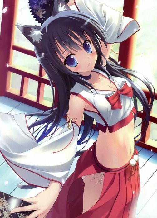 【Shrine maiden】I have never seen it except new year, so I will post an image of the shrine maiden Part 6 19