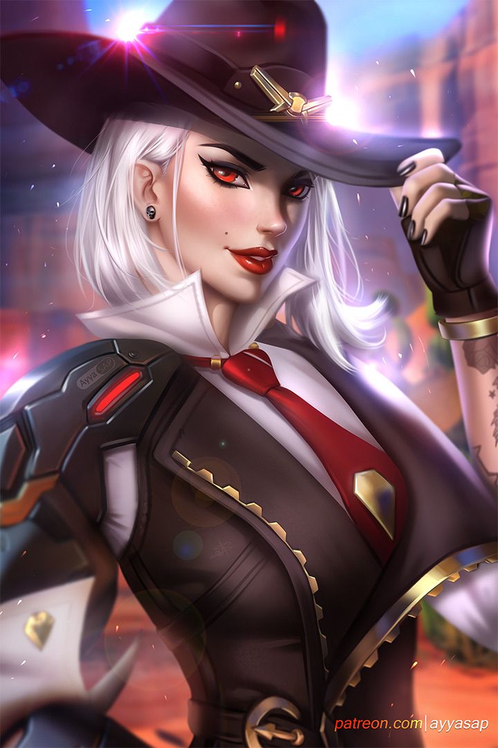 Ashe (Overwatch) 1