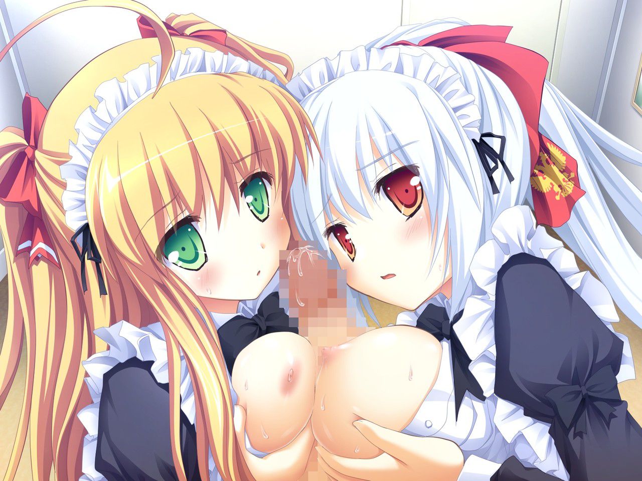 [Secondary erotic] the image of lewd maids who also listen to erotic orders is here 19
