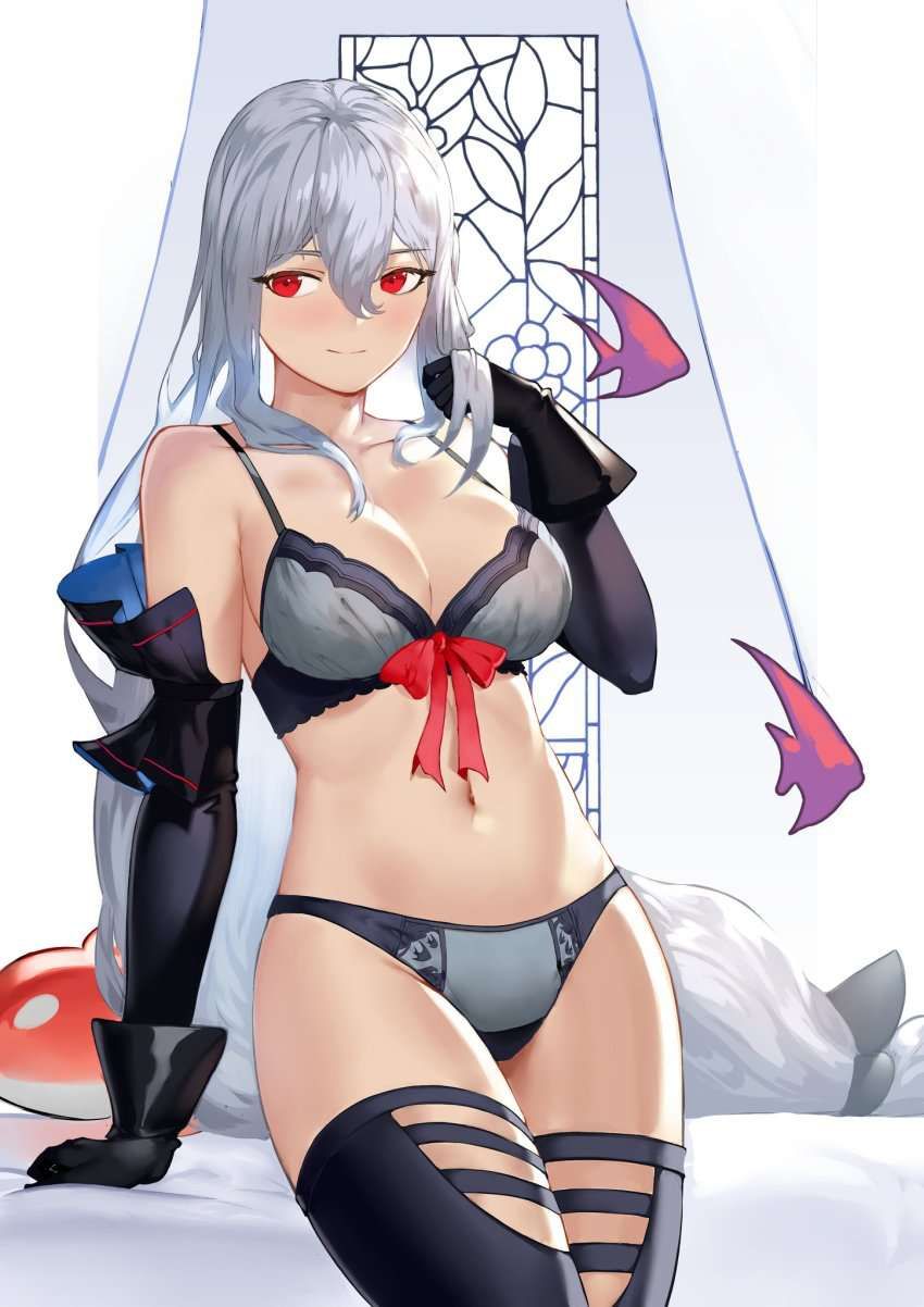 It's an erotic image of Arknights! 1