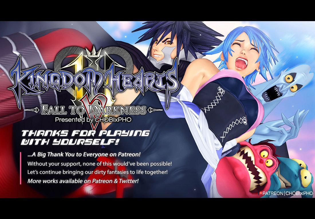 KINGDOM HEARTS III / AQUA x VANITAS: FALL TO DARKNESS V [CHOBIxPHO] キングダム ハーツ 23