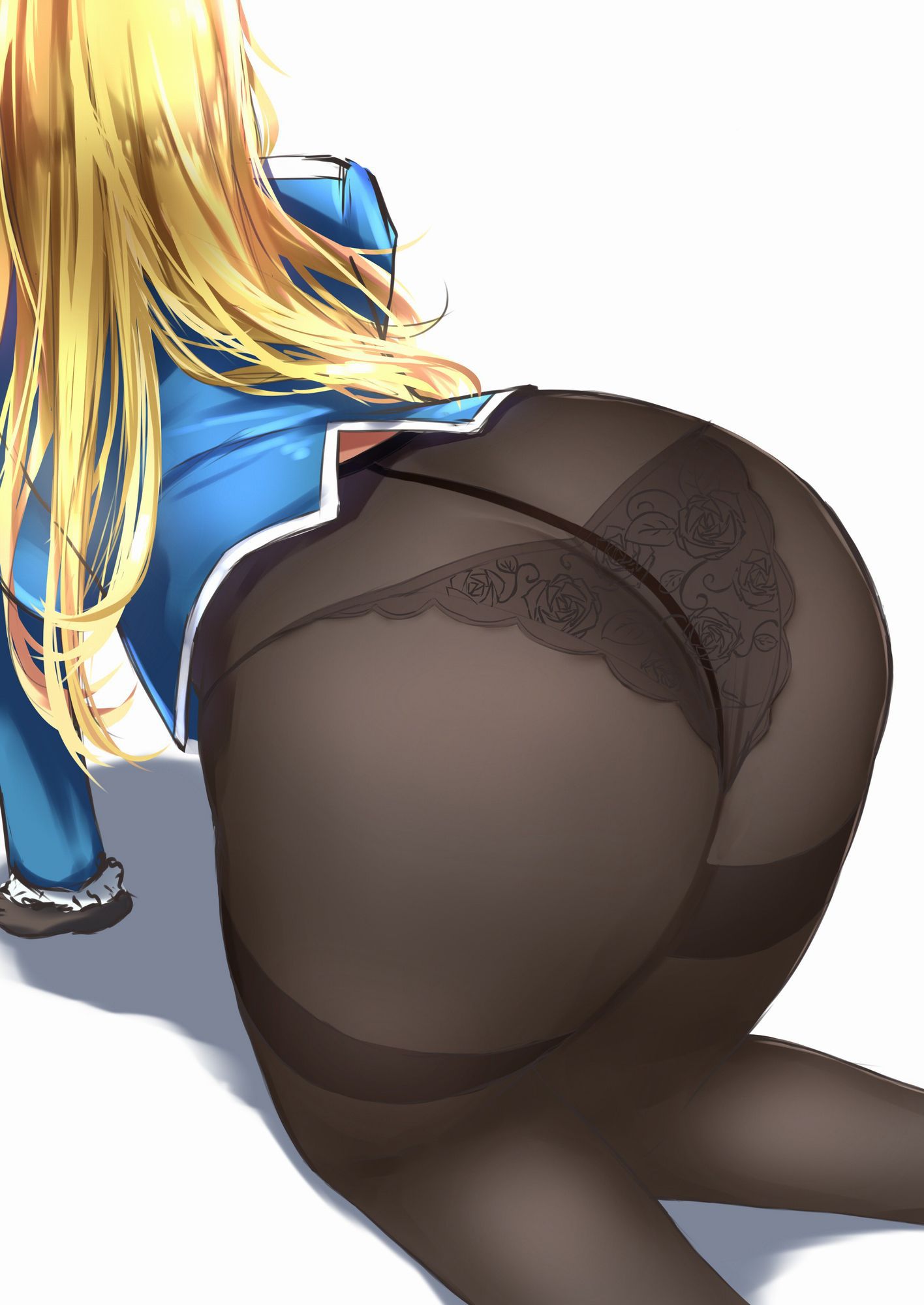 Erotic image of a girl with ass [50 pieces] 6