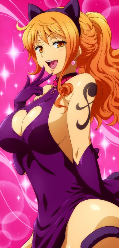 【One piece】Nami's cool and cute secondary erotic image 6