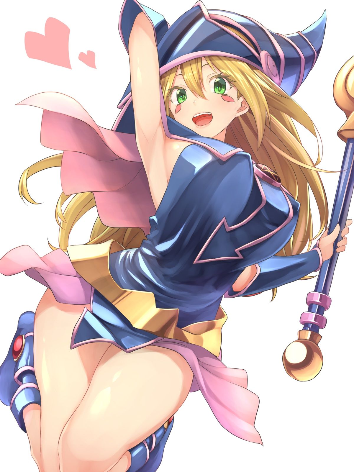 【Secondary erotic】Yu-Gi-Oh's monster Black Magician Girl's erotic image is here 10