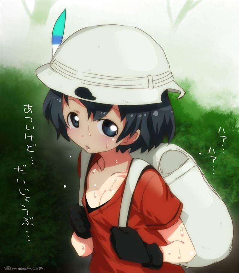 [Kemono Friends] erotic missing image that has become the Iki face of the bag 8