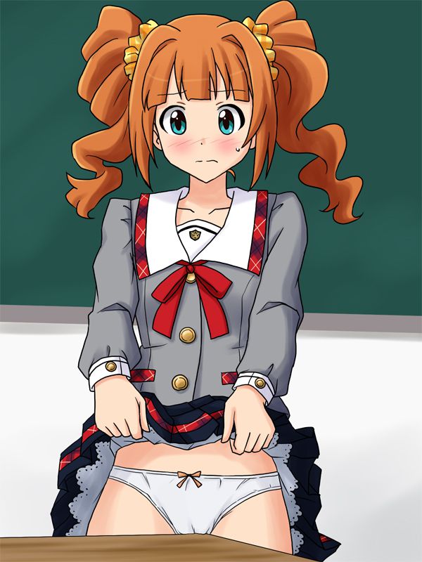 [Kaku Ona Lori Girl] Secondary erotic image of a secondary loli girl indulging in angular masturbation that she can't stand pressing her crotch against the desk 33