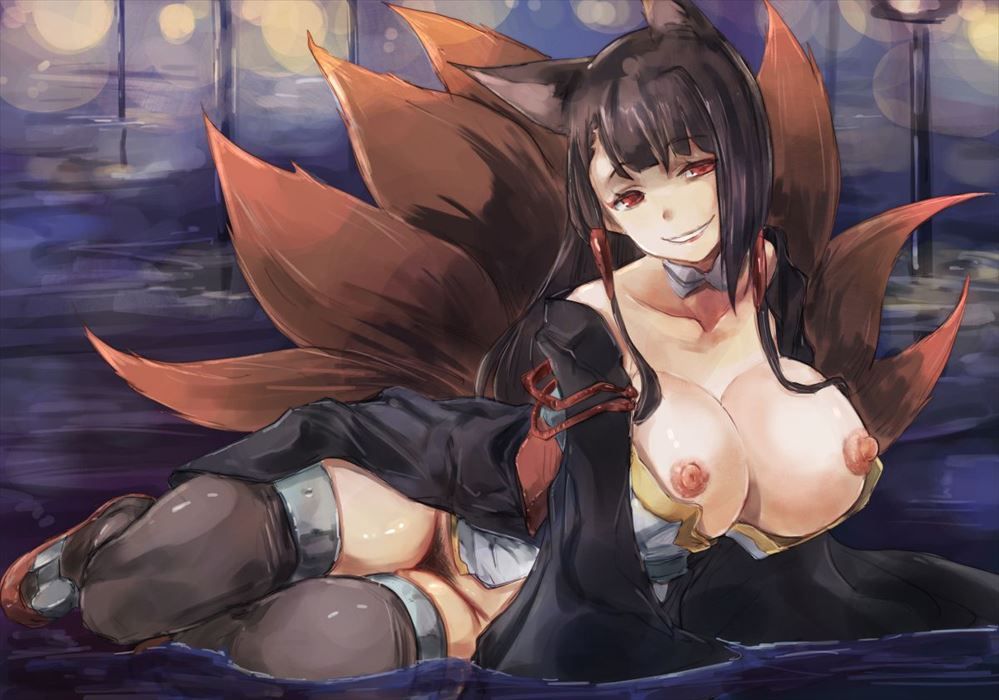 [With image] Akagi lifts the ban on production in the dark customs www (Azure Lane) 8