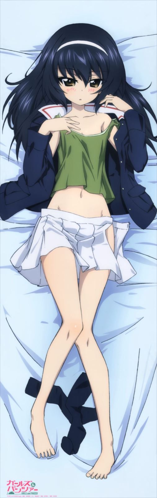 Erotic image that can be pulled out just by imagining the masturbation figure of Asako Izumi [Girls &amp; Panzer] 13