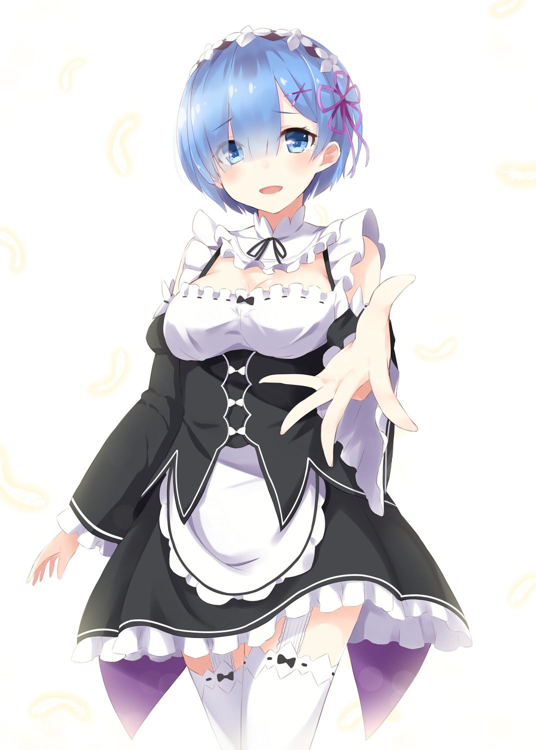 [Re: Life in a different world starting from zero] Erotic missing image that becomes Rem's Iki face 17