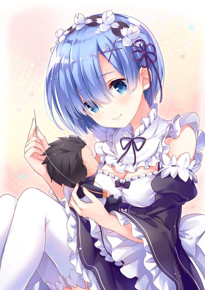 [Re: Life in a different world starting from zero] Erotic missing image that becomes Rem's Iki face 3