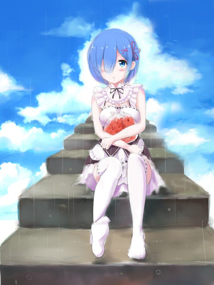 [Re: Life in a different world starting from zero] Erotic missing image that becomes Rem's Iki face 36