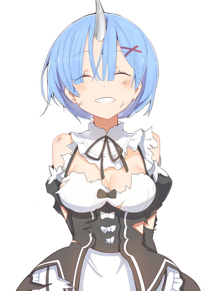 [Re: Life in a different world starting from zero] Erotic missing image that becomes Rem's Iki face 38