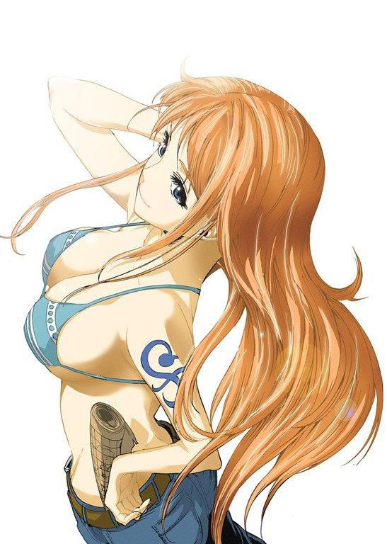 One piece: Secondary erotic image that immediately pulls out imagining Nami masturbating 11