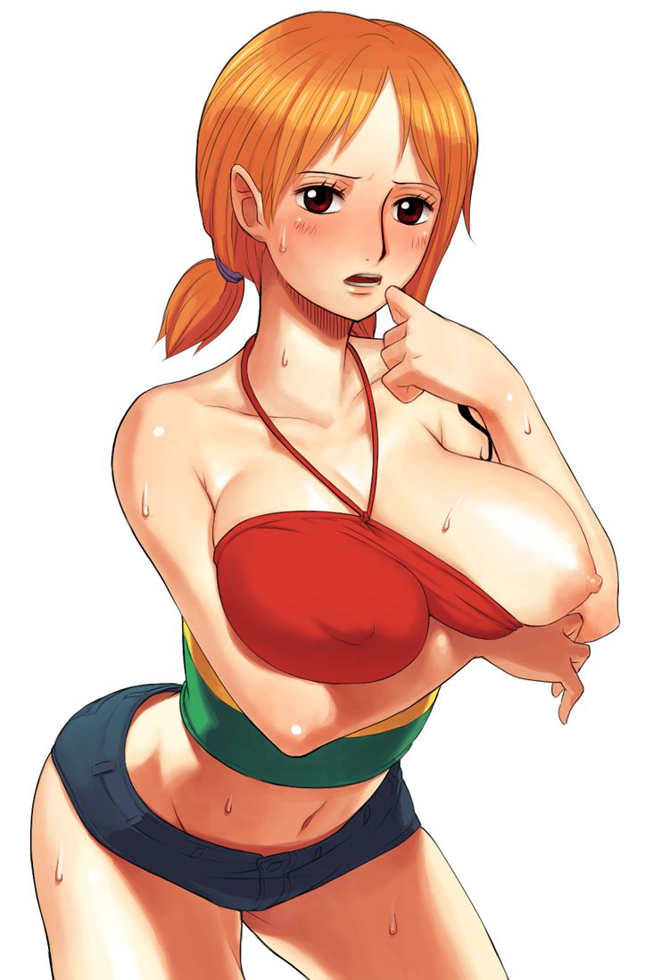 One piece: Secondary erotic image that immediately pulls out imagining Nami masturbating 40