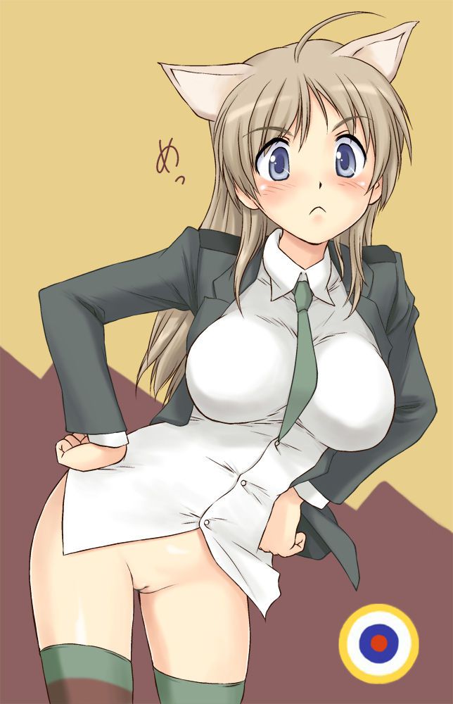 Erotic image Development that is common when you have a delusion to etch with Lynette Bishop! (Strike Witches) 18