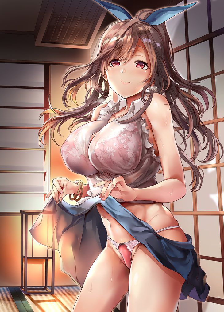 [Secondary erotic] erotic image collection of girls who are raising clothes and seeing places [50 pieces] 42