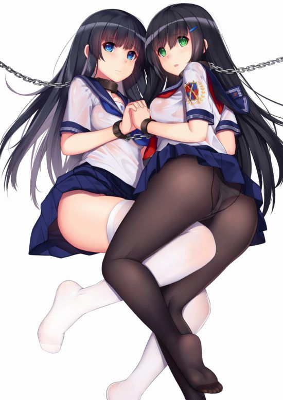 【Secondary erotic】 Here is an erotic image without hail of a girl in a uniform who wants to have sex while wearing it 24