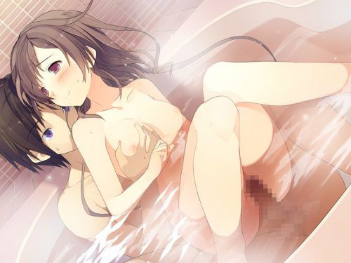 Erotic anime summary Erotic images of beautiful girls inserting cocks in the bath [50 sheets] 40