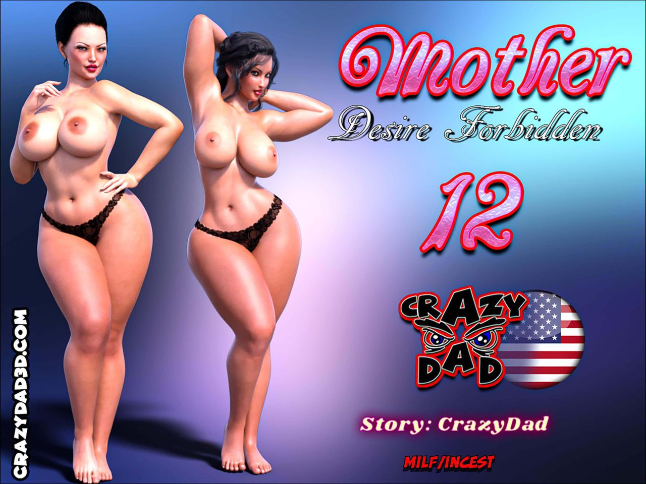 (Crazy Dad 3D) Mother꧇ Desire Forbidden 12 (English) 1