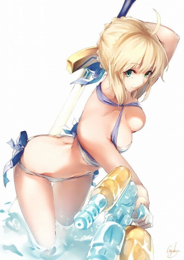 [Fate] immediately pull out with erotic image that wants to suck saber! 13
