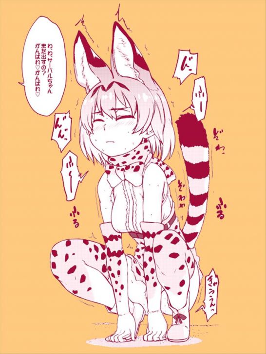 [Kemono Friends] Serable's unprotected and too erotic secondary Echi image summary 24