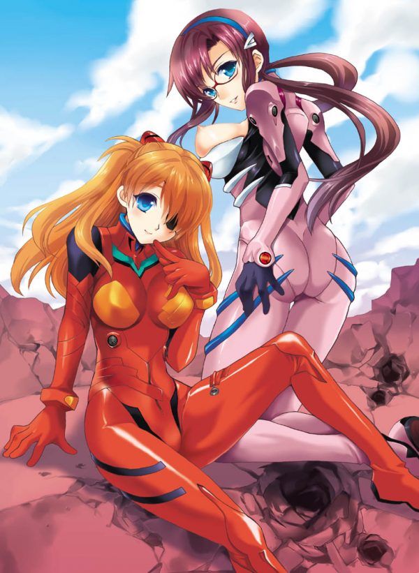 Erotic image I tried to collect the image of cute Makinami Mari Illustrationias, but it's too erotic ... (Neon Genesis Evangelion) 35