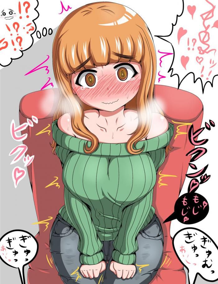 Erotic image I tried to collect the image of cute Saori Takebe, but it's too erotic ... (Girls &amp; Panzer) 7