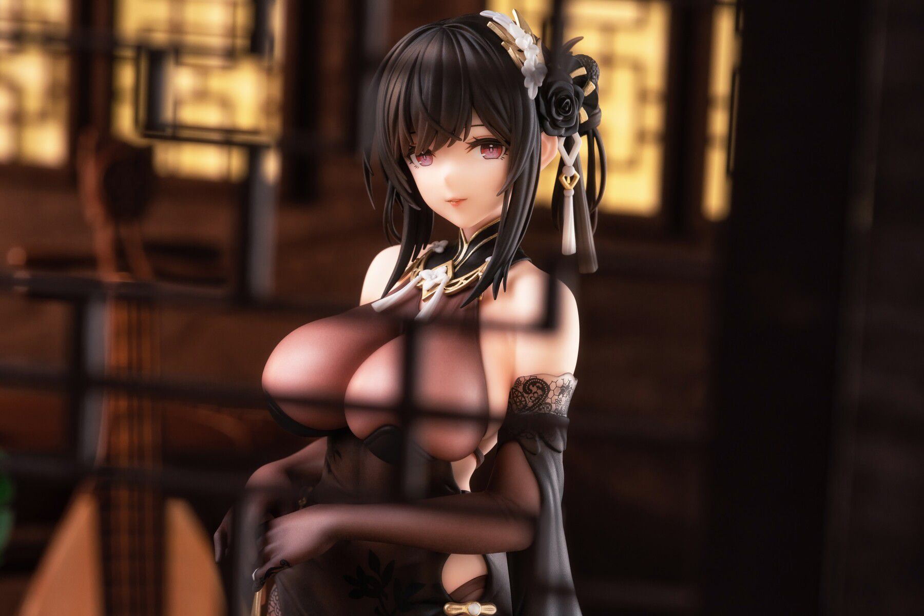 "Azure Lane" A ridiculously erotic figure with a full view of the back and buttocks from behind with the whip of the sea 2