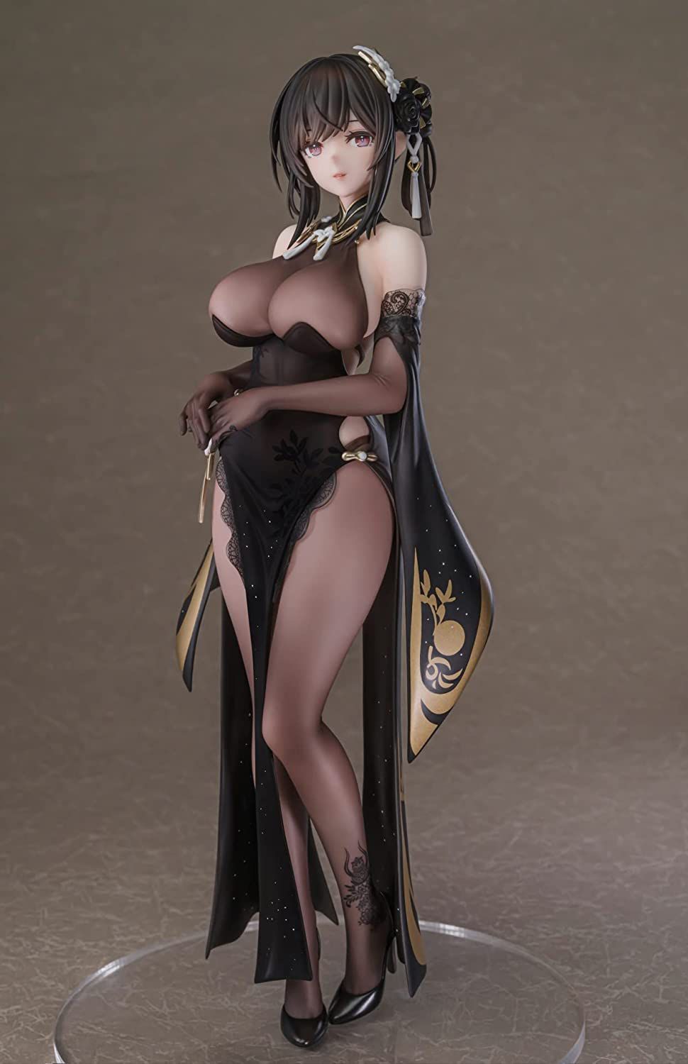 "Azure Lane" A ridiculously erotic figure with a full view of the back and buttocks from behind with the whip of the sea 6